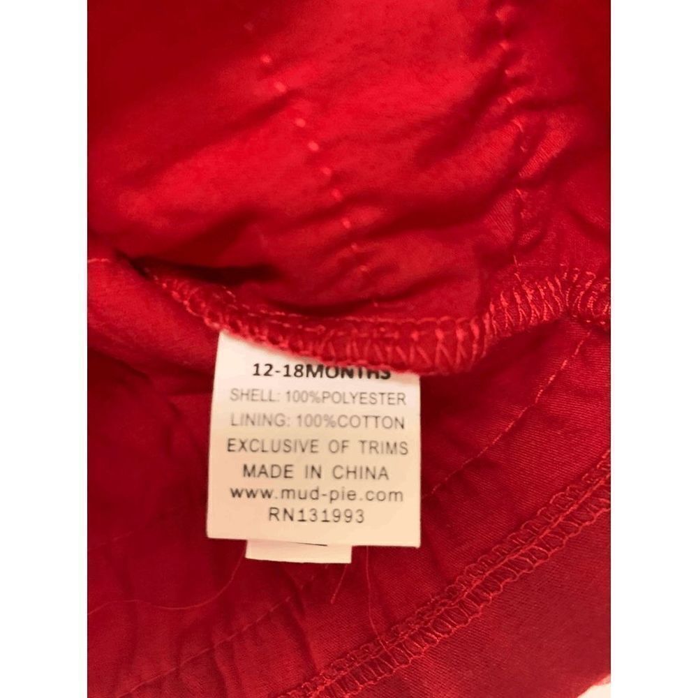 Mudpie Baby Red Formal Dress - Picture 3 of 9